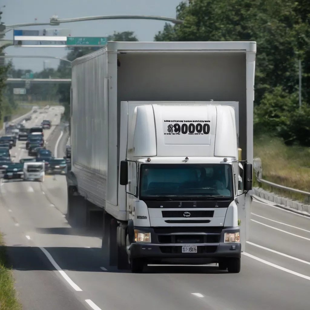 N900 truck on the highway