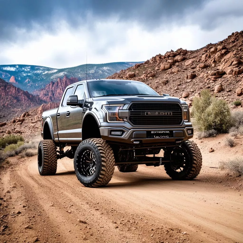 Lifted truck