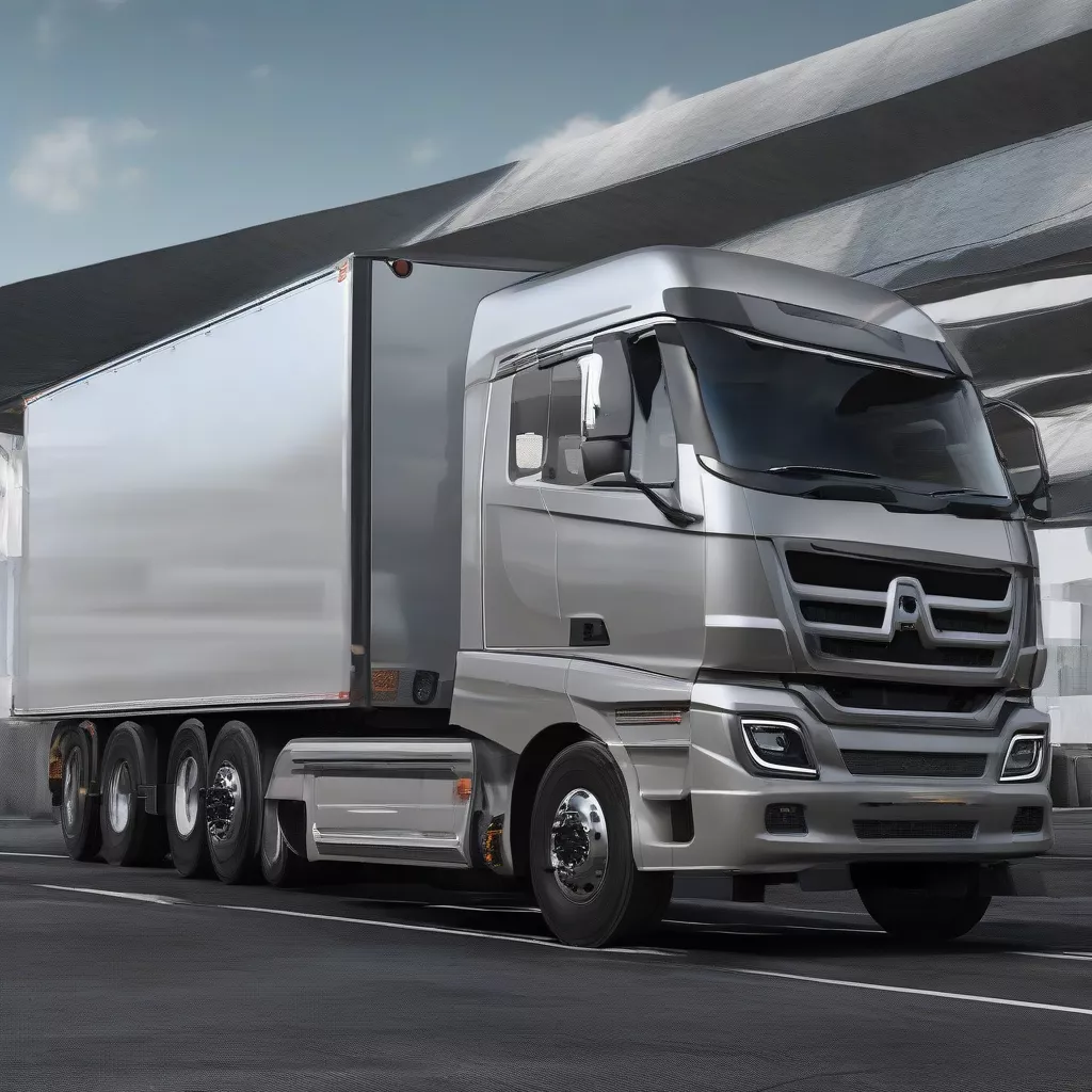 Xe tải nhập khẩu hiện đại