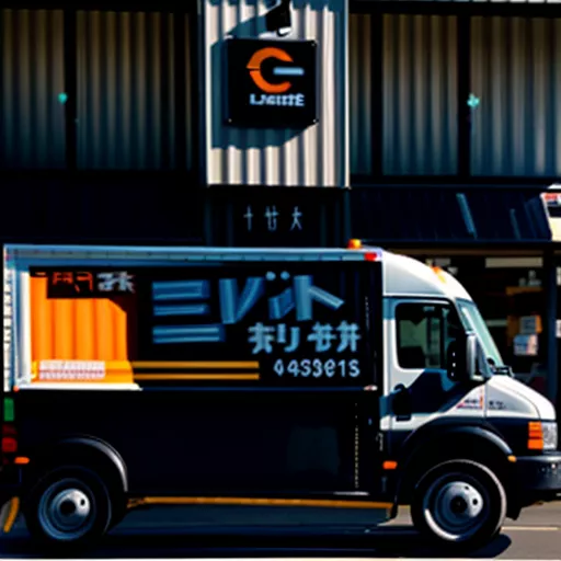 Xe tải nhẹ giao hàng