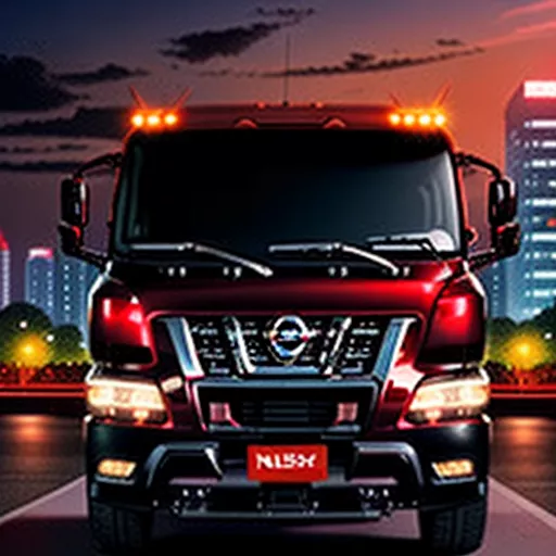 Camion Nissan à Hanoï