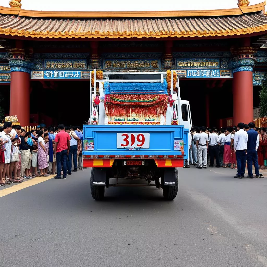 Xe tải phong thủy