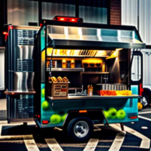 Truck suitable for food truck business