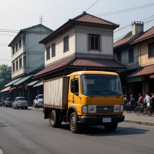 SRM T20A 930kg Truck: Hanoi's Compact Delivery Solution