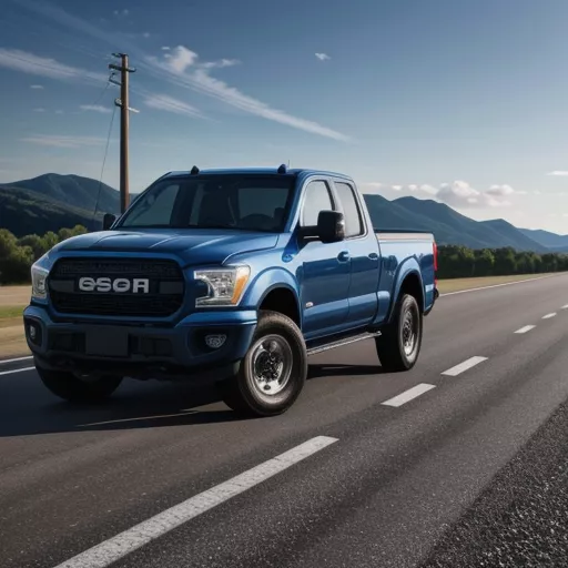 Blue SRM T20A 930kg truck