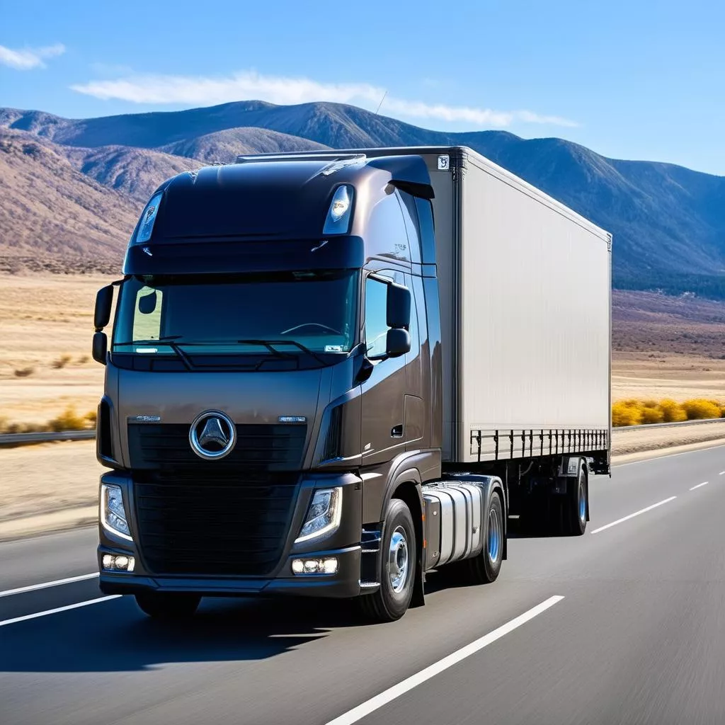 Xe tải sử dụng hộp số ly hợp kép