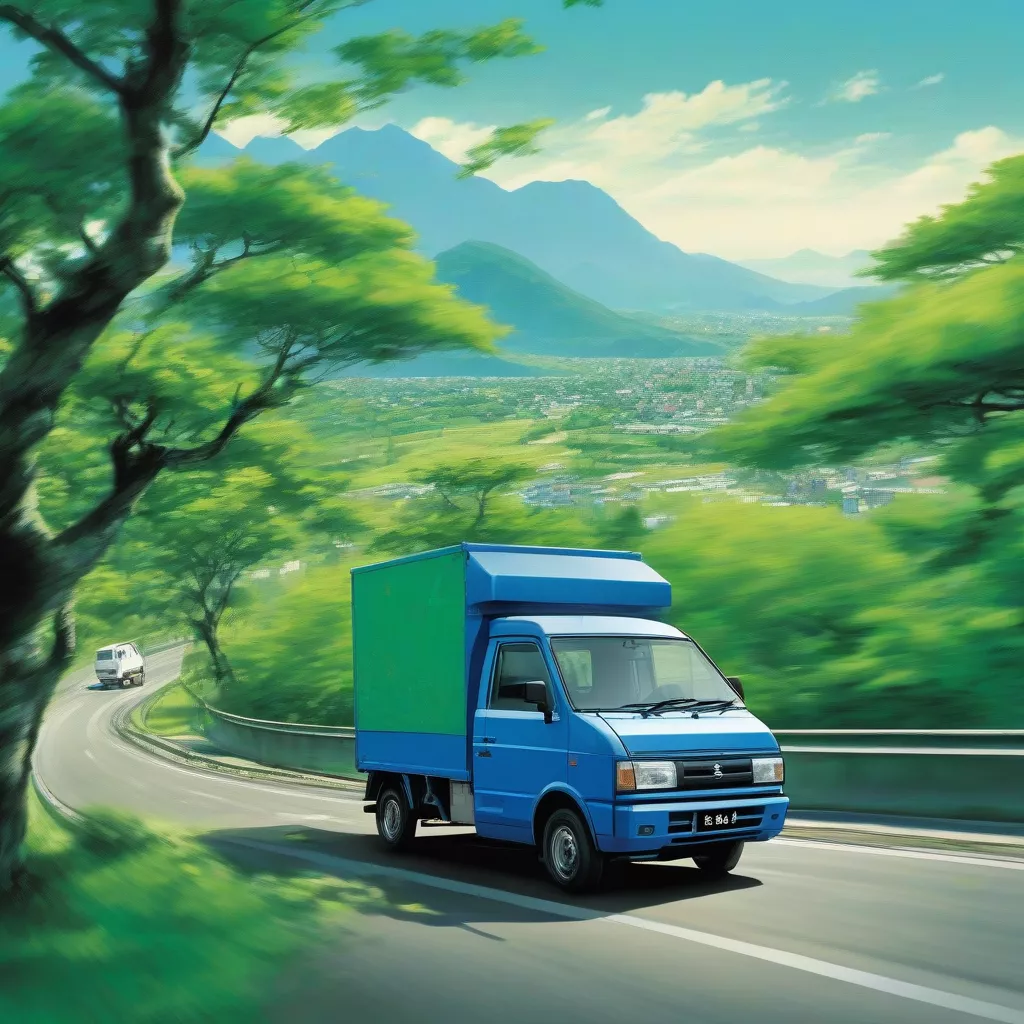 Suzuki Blind Van in Hanoi