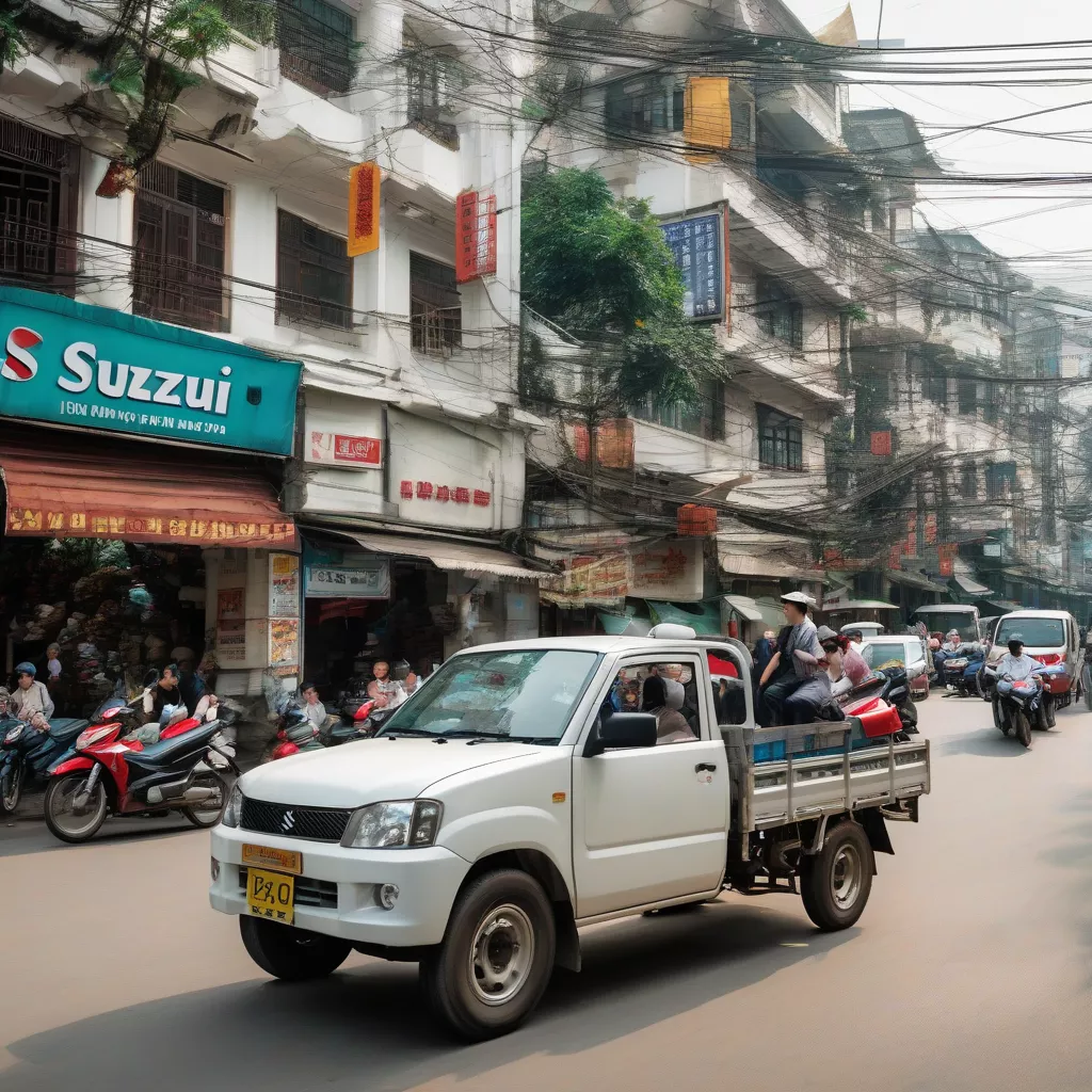 Xe tải Suzuki tại Hà Nội