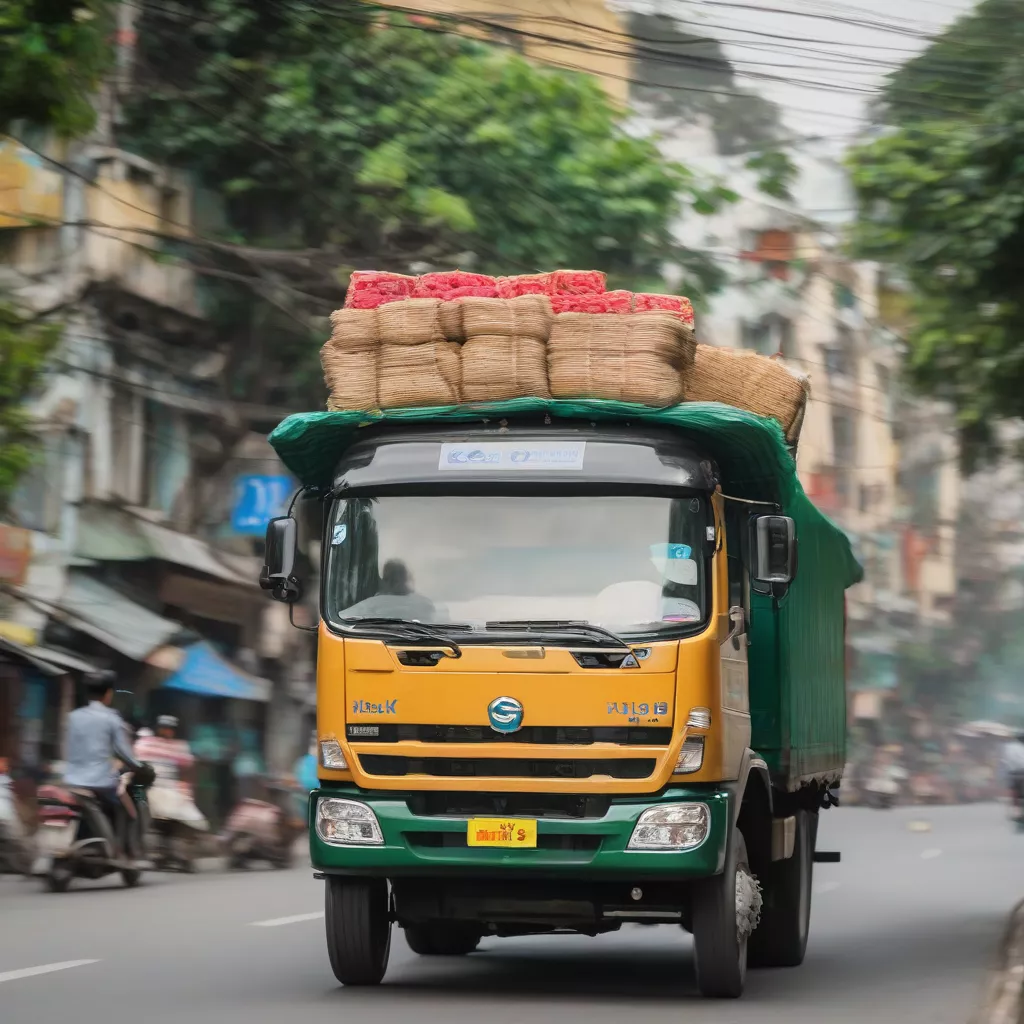 Truck in Hanoi
