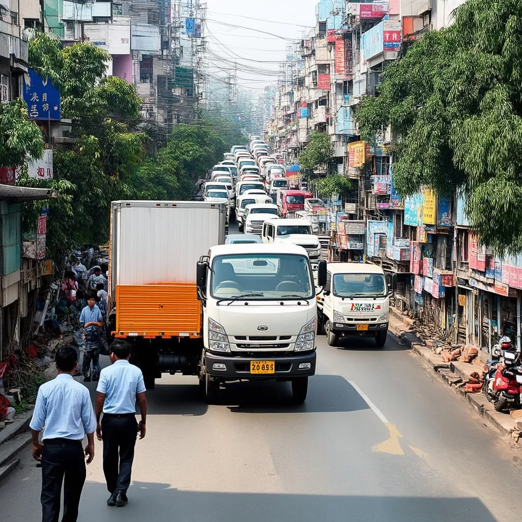 Xe tải tại Hà Nội