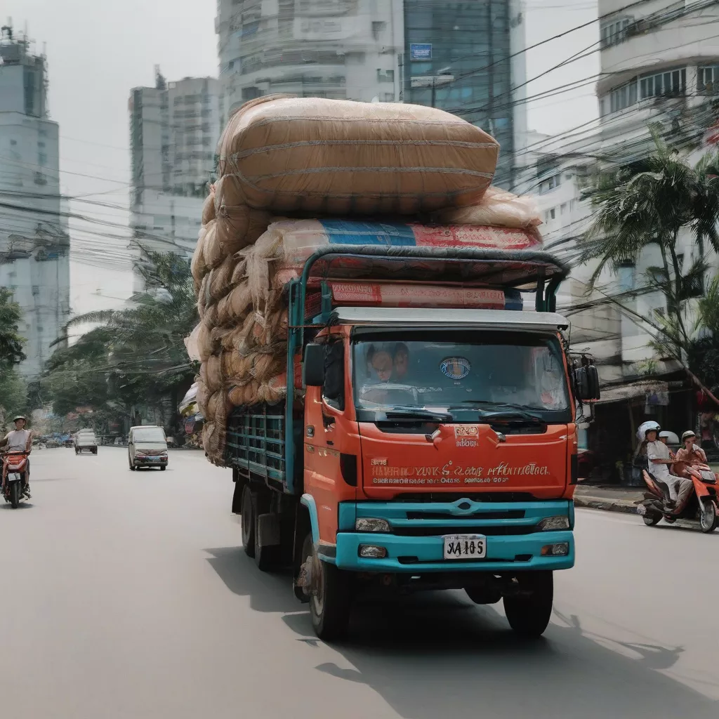 Xe tải tại Sài Gòn