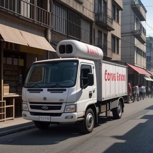 Tata Super Ace 990kg Box Truck: Hanoi's Urban Delivery Master