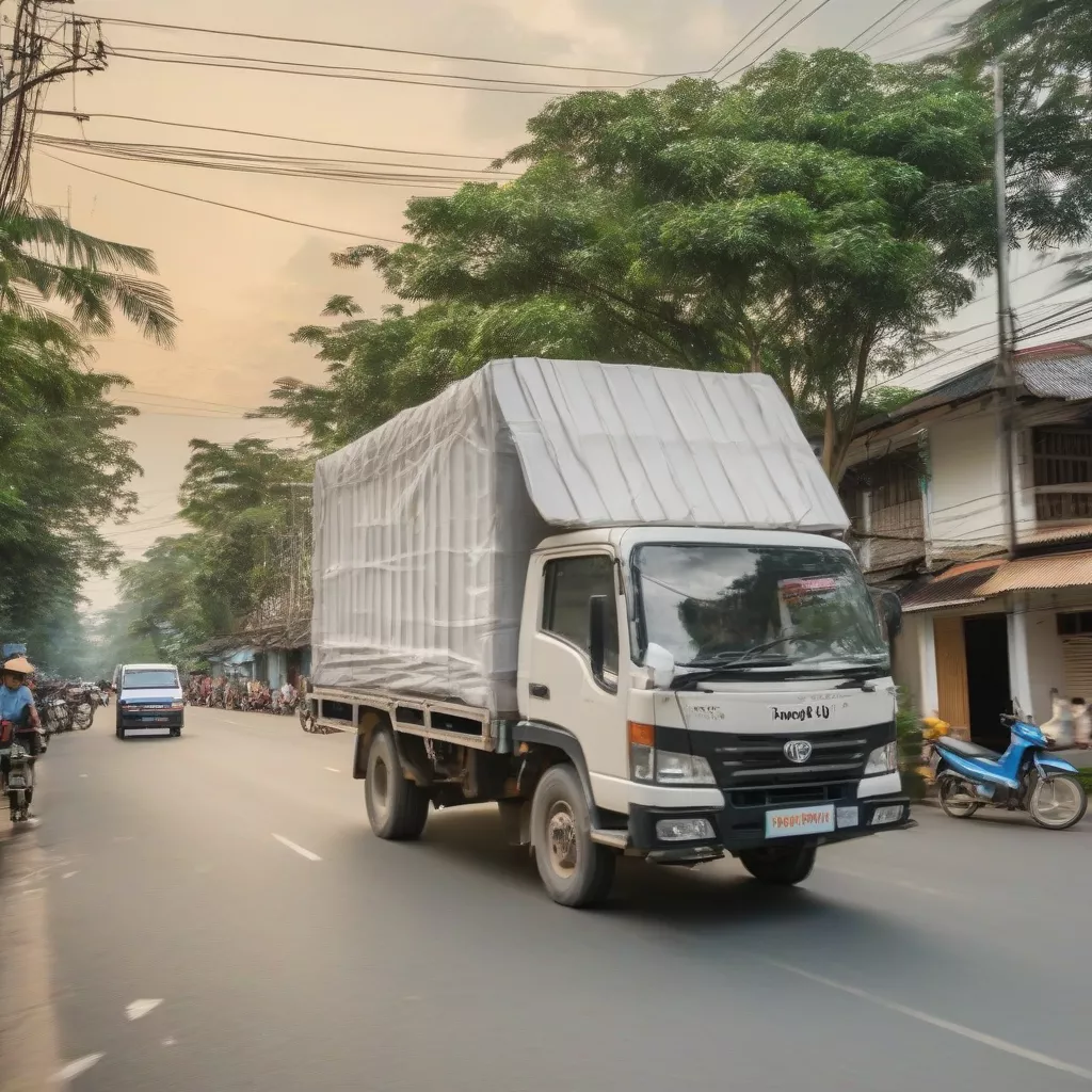 Teraco Tan Thai Binh Truck: Smooth Operation, Business Prosperity