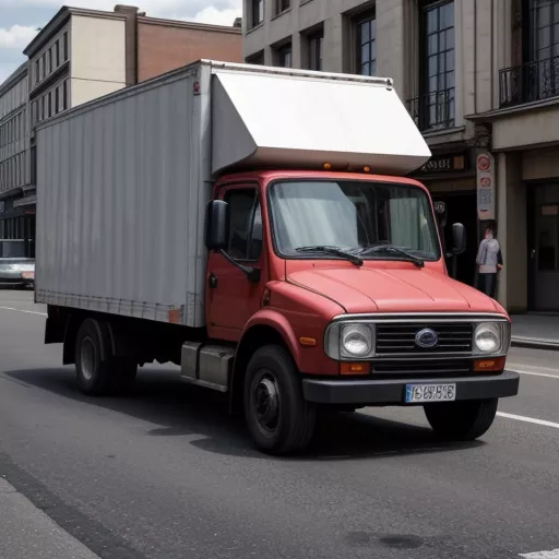 Thaco Auman C160 9T1: Camion Affidabile a Hanoi