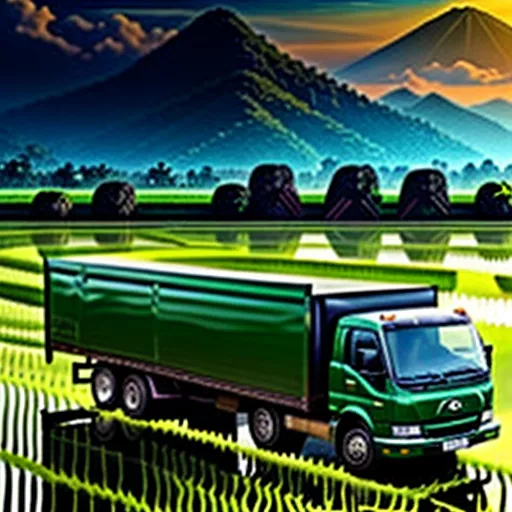 Camiões Thaco em Hà Tĩnh: Potência e Prosperidade na Estrada