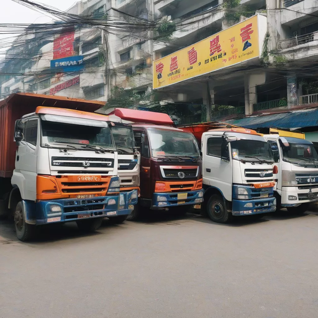 ハノイの中古トラック