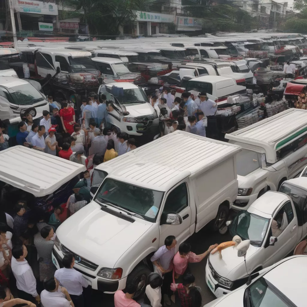 하노이 중고 트럭