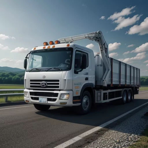 Thaco Ollin700B 6T1 Truck with Unic 3 Ton Crane in Hanoi