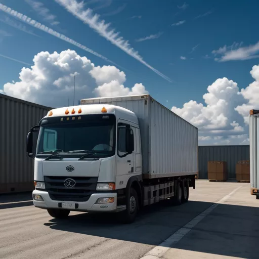 Xe tải thùng container