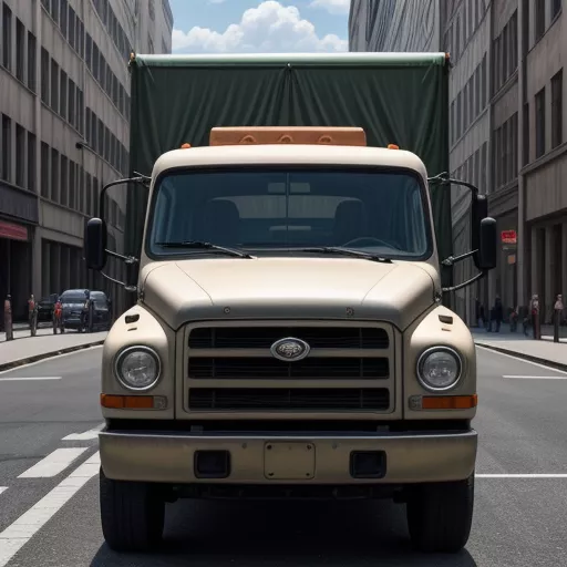 Xe tải thùng mui bạt cũ: Lựa chọn kinh tế cho người kinh doanh