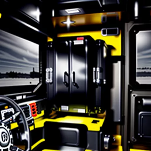 Intérieur du camion TMT 950