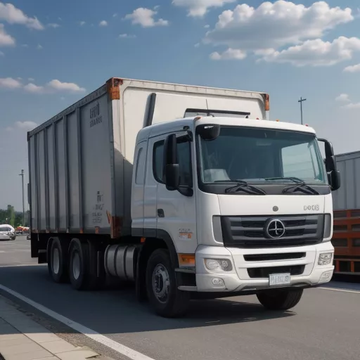 TMT Cuu Long KM7560T 6-ton Canvas Truck Unloading Cargo