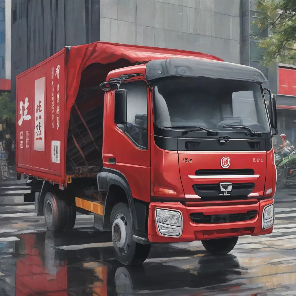 Hình ảnh xe tải Dongfeng