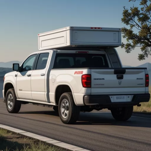 White Truong Giang T3 810kg Double Cab light truck