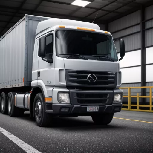 Modern Turbocharged Truck