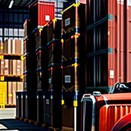 Camion de transport de marchandises