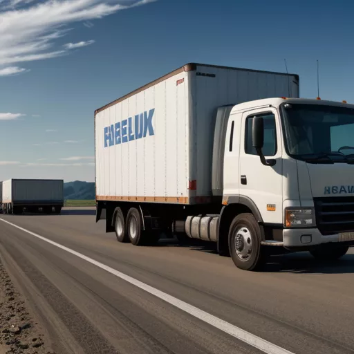 Camião de transporte de mercadorias