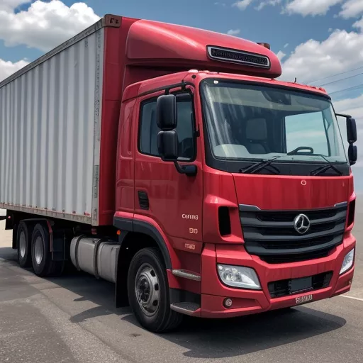 Consegna di un camion Veam a un cliente