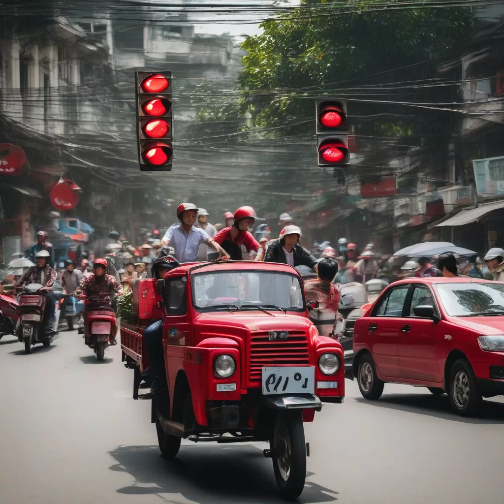 Lỗi Xe Ô Tô Vượt Đèn Đỏ: Hiểu Rõ Để An Toàn Trên Mọi Hành Trình