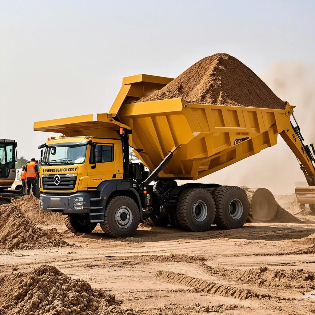 Ô Tô Tải Xúc Cát: "Vua Công Trường" Giúp Bạn Xây Dựng Ước Mơ