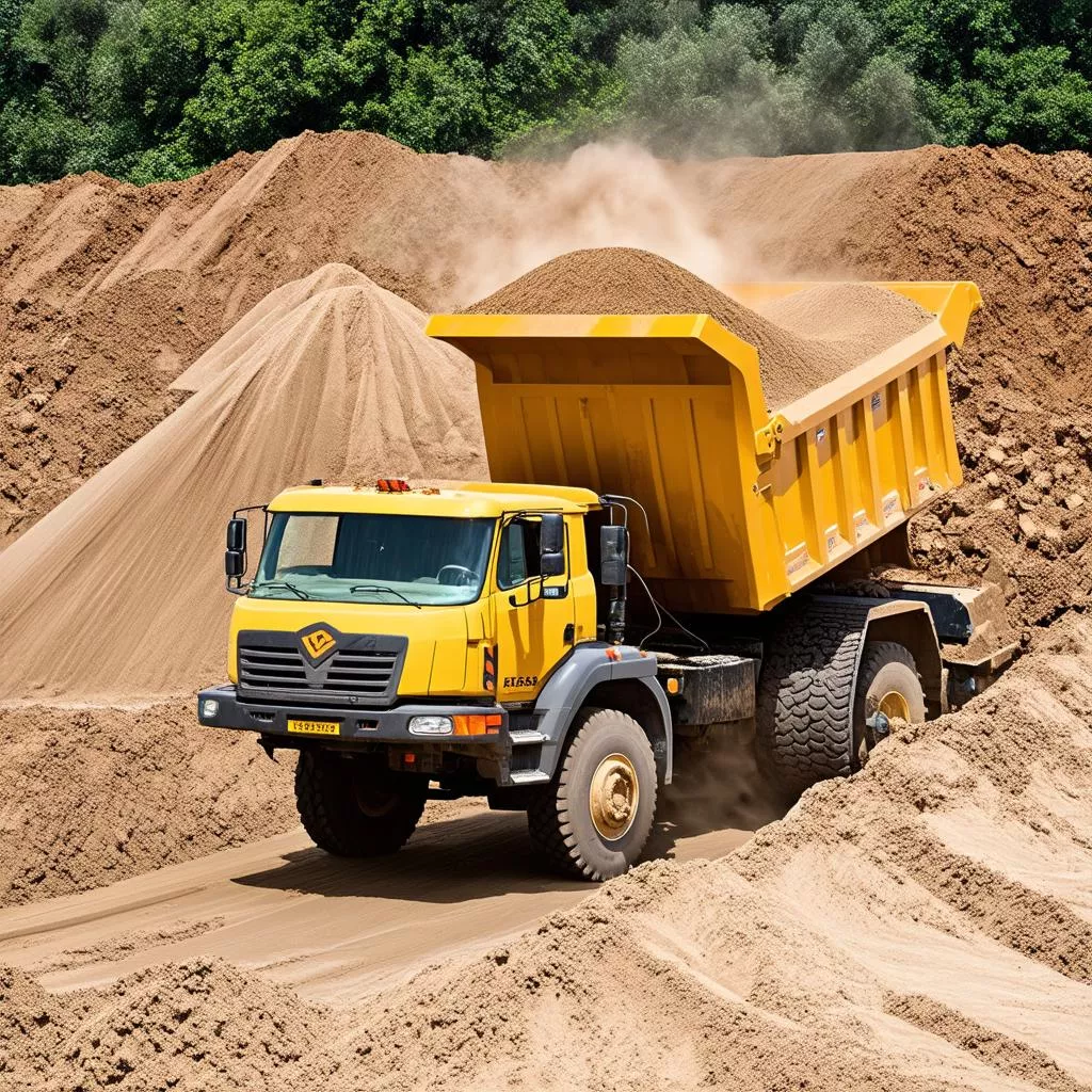 Kipplaster: Der König der Baustelle für schnellen Transport