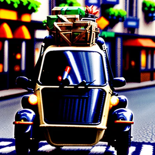 Homemade 3-Wheel Vehicles in Hanoi: A Risky Transportation Solution?