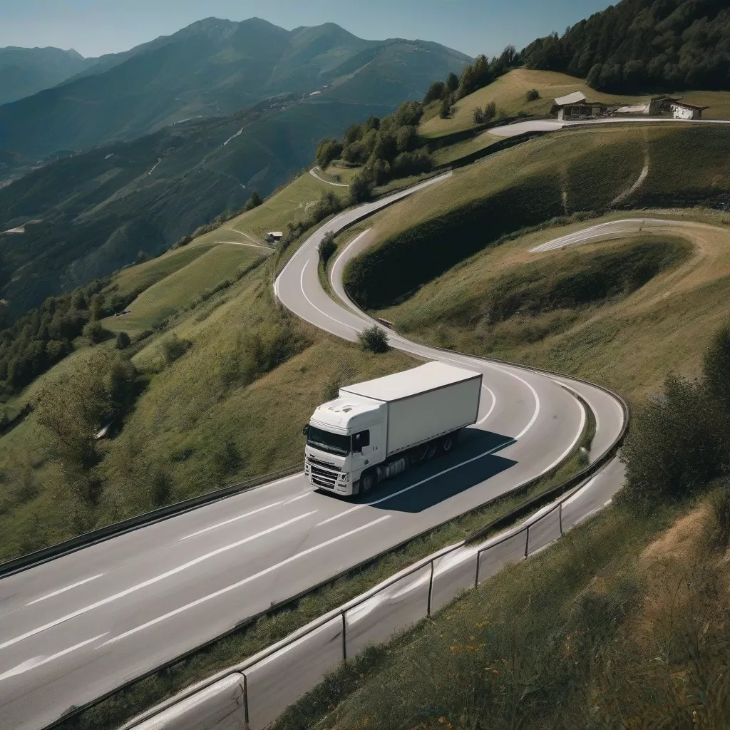 Exploring Italy's Landscape: A Truck Driver's Journey
