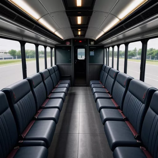 Tracomeco Universe 47-seater bus interior