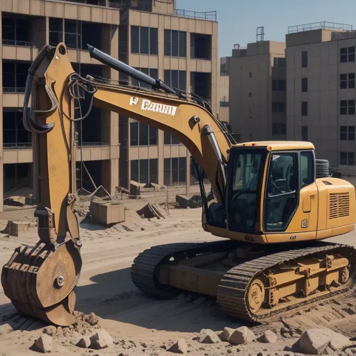 Pelle mécanique en action