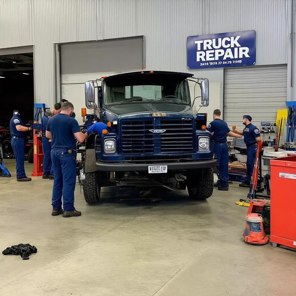 Truck Repair Shop