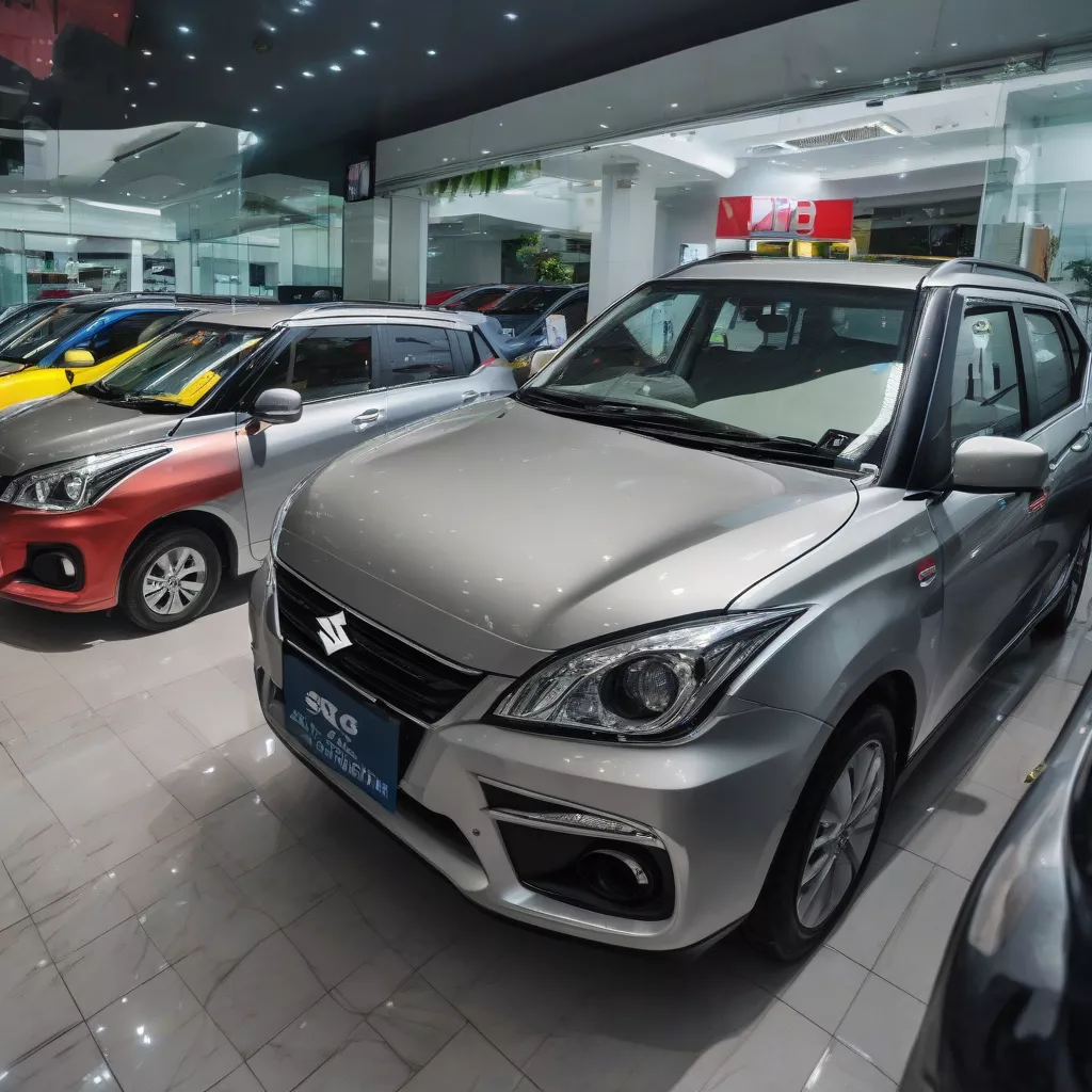 Suzuki dealership in Hanoi