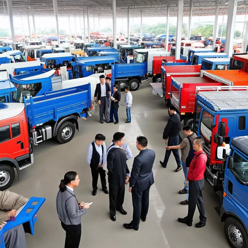 Đại lý xe tải Bắc Ninh