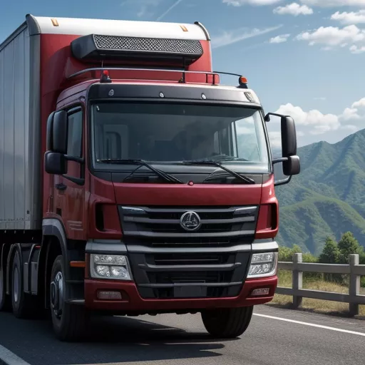 Powerful Dongfeng crane truck engine