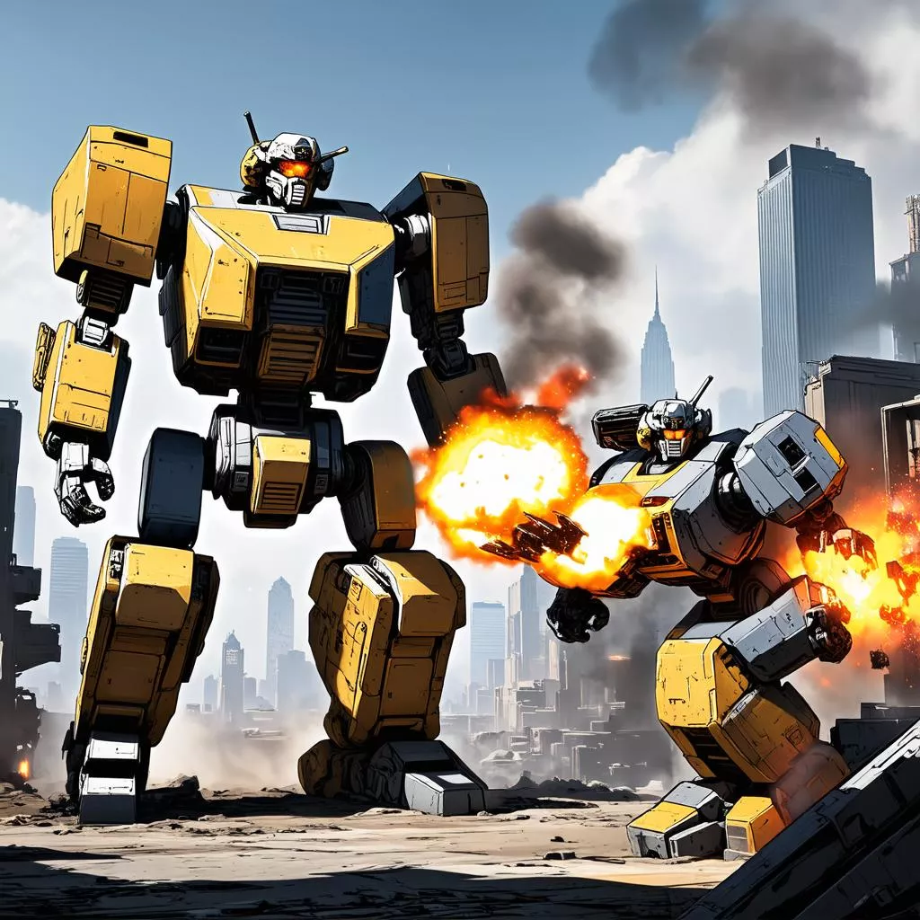 Lối chơi game MechWarrior 4