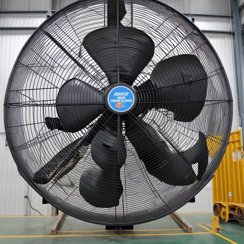 Cận cảnh quạt hút công nghiệp