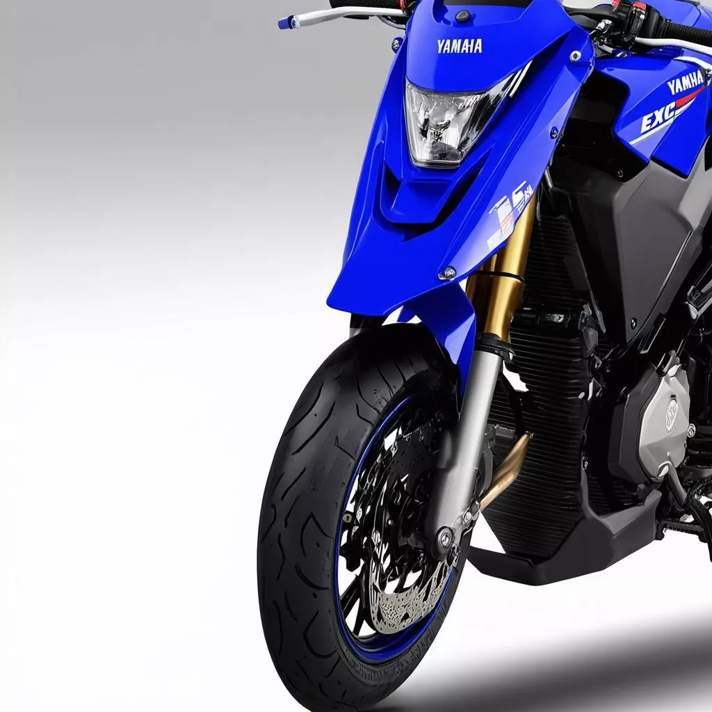 Hình ảnh xe Exciter 150 màu xanh GP