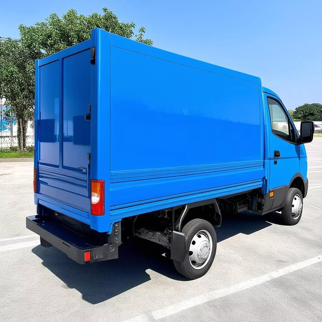 Ảnh xe tải Hyundai Porter H150 2022 màu xanh dương