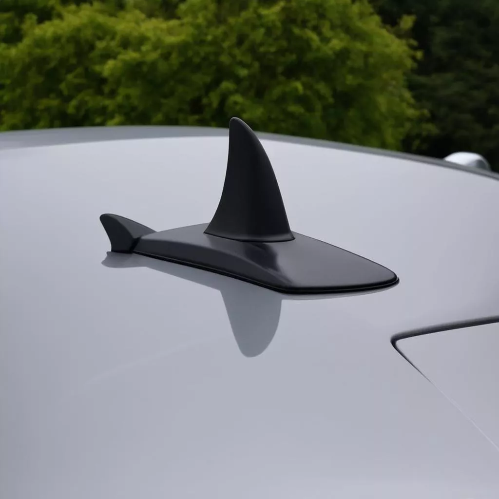 Anten Vây Cá Mập Trên Nóc Xe Ô Tô