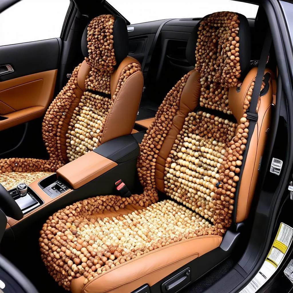 Wooden Bead Car Seat Covers: Benefits and Feng Shui Significance
