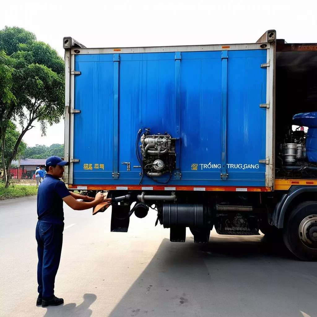 Truong Giang truck driver